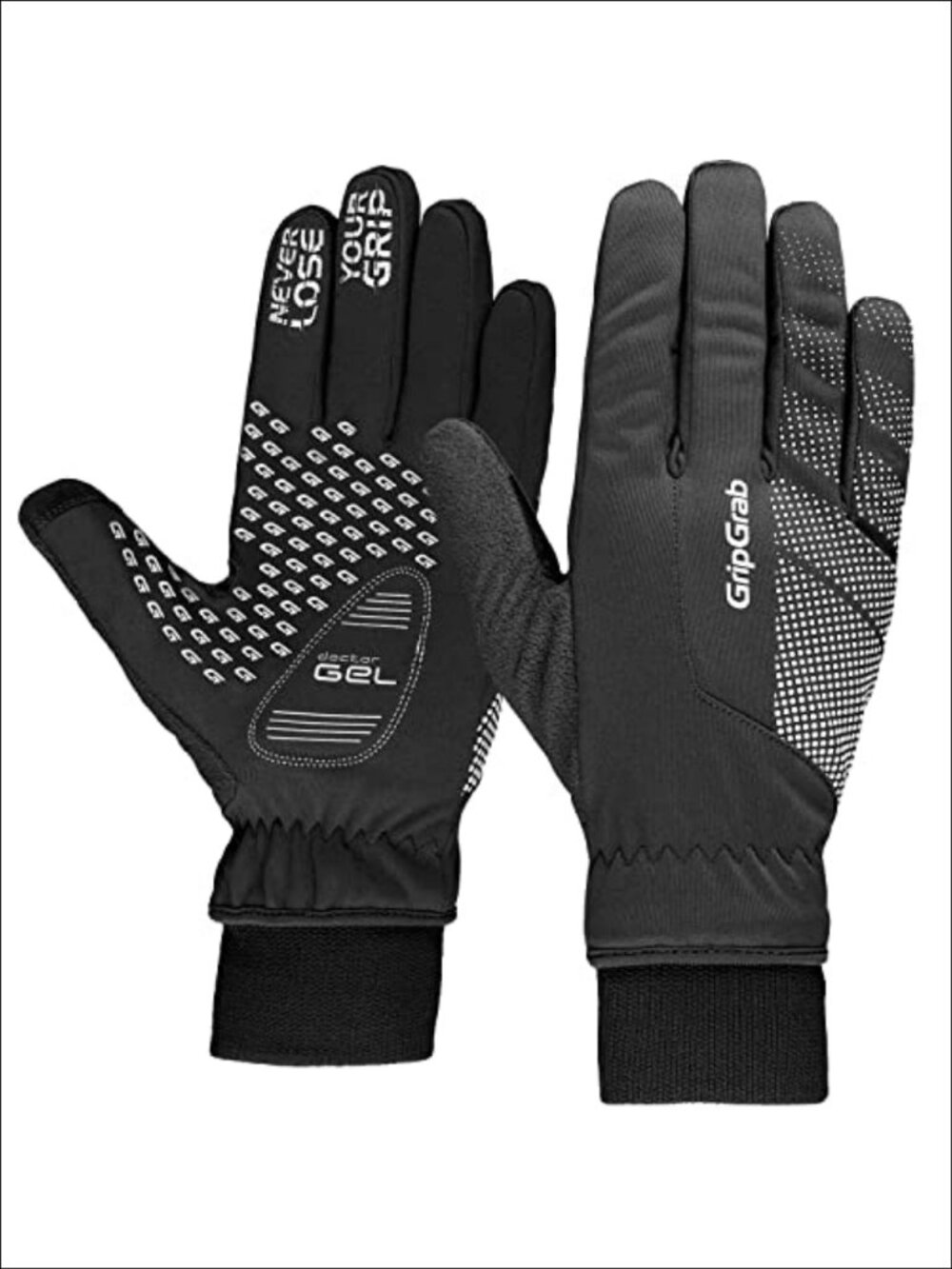 GripGrab Ride Windproof Winter Cycling Gloves Thermal Full Finger Padded